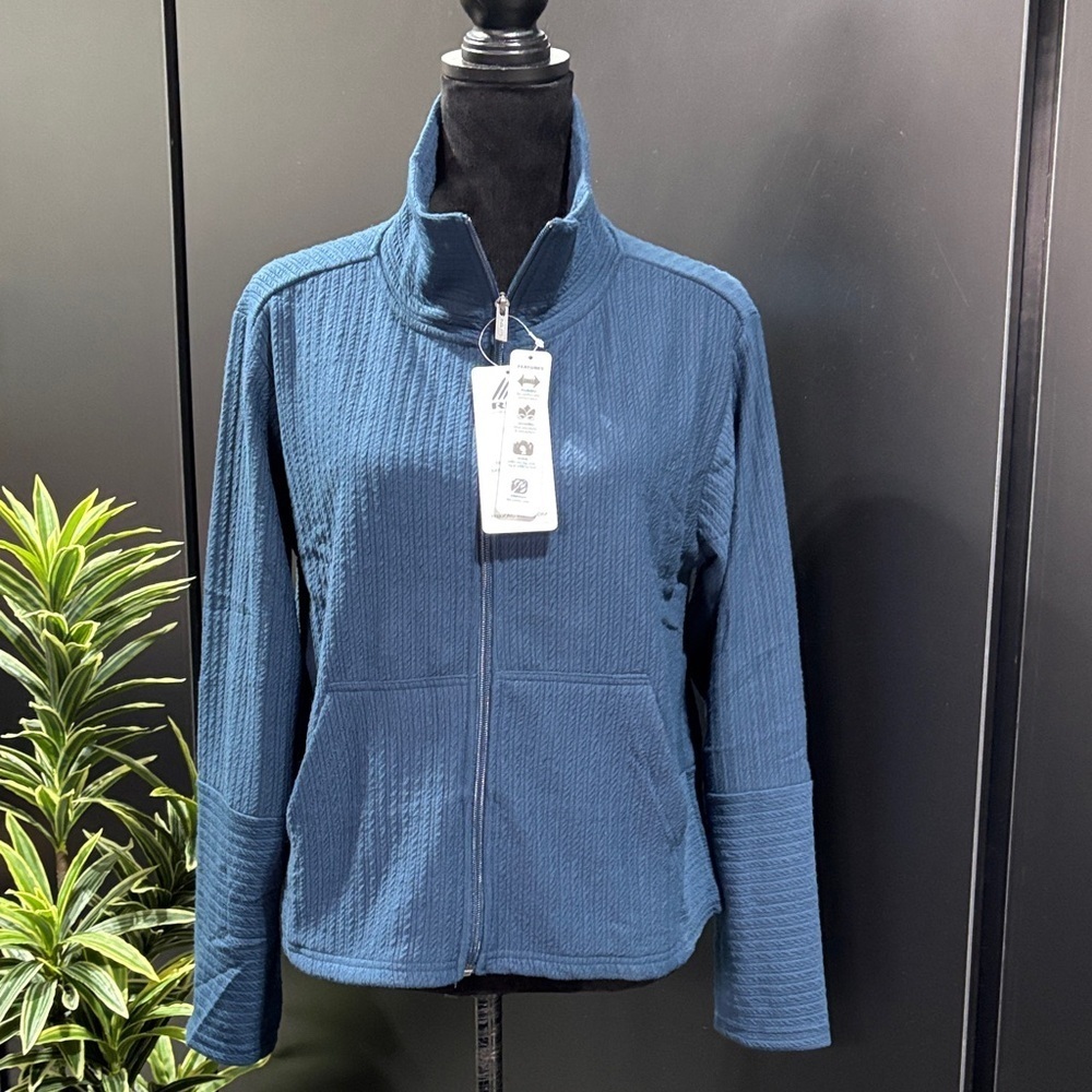 RBX Active Full Zip, hip & interior pockets, casual, athletic,flexible,versatile